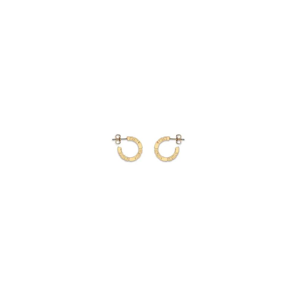 Versace Versace Gold Brass Earrings