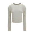 PINKO PINKO White Wool Oves Aries Sweatshirt