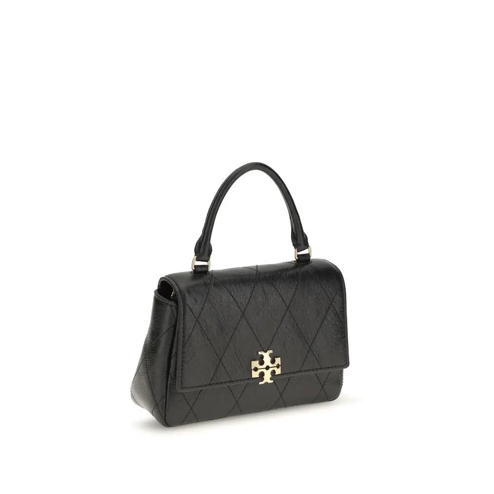 Tory Burch Tory Burch Black Calf Leather Bos Taurus Wallet