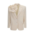 Magda Butrym Magda Butrym Beige Cotton Blazer