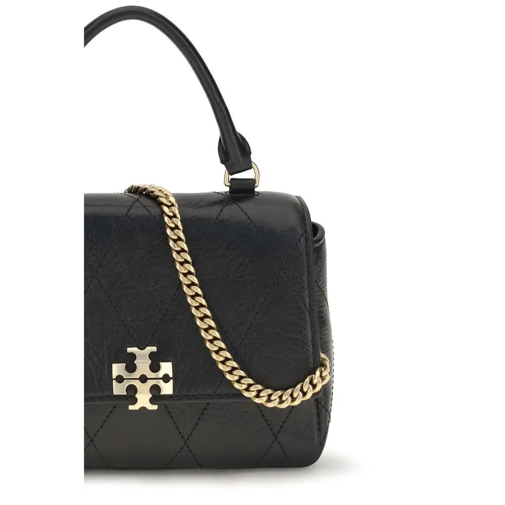 Tory Burch Tory Burch Black Calf Leather Bos Taurus Wallet