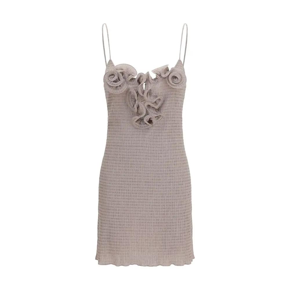 Magda Butrym Magda Butrym Beige Lyocell Casual Dress