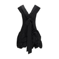 Magda Butrym Magda Butrym Black Cotton Cocktail Dress