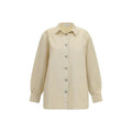Magda Butrym Magda Butrym Beige Denim Shirt