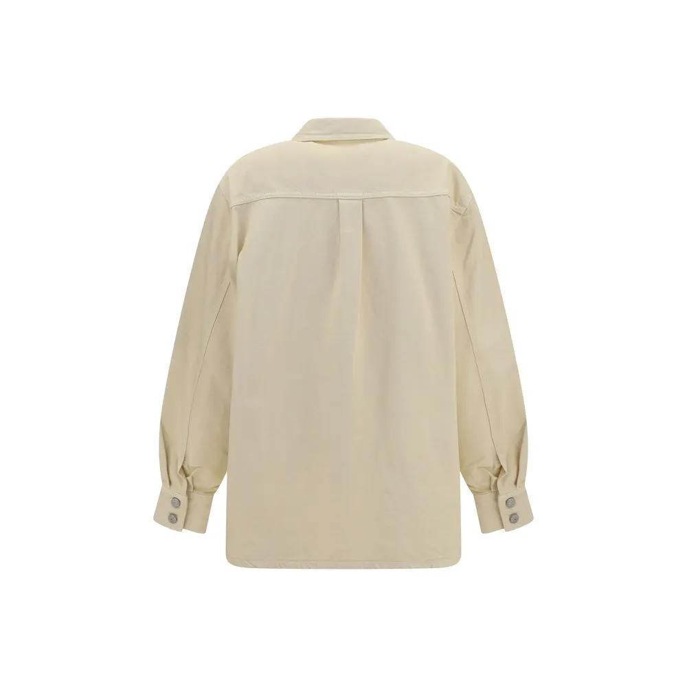 Magda Butrym Magda Butrym Beige Denim Shirt