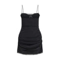 Magda Butrym Magda Butrym Black Silk Cocktail Dress