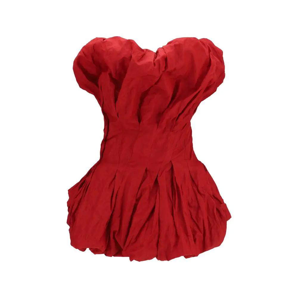 Magda Butrym Magda Butrym Multicolor Cotton Cocktail Dress