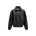 Magda Butrym Magda Butrym Black Lambskin Leather Jacket