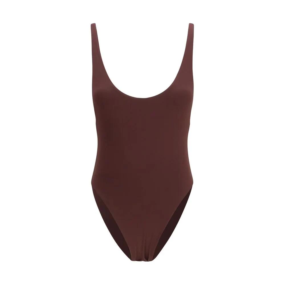 Magda Butrym Magda Butrym Bordeaux Polyamide One-Piece Swimsuit
