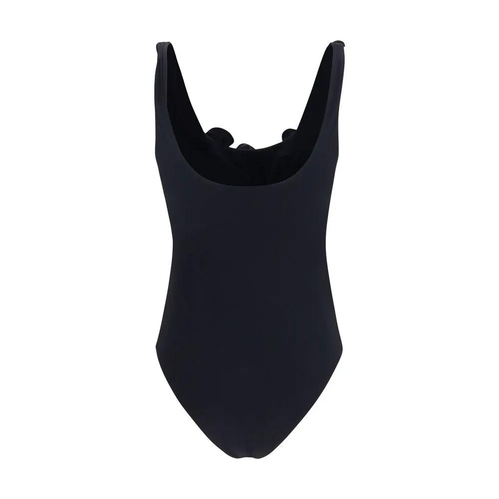 Magda Butrym Magda Butrym Black Polyamide One-Piece Swimsuit
