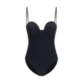 Magda Butrym Magda Butrym Black Polyamide One-Piece Swimsuit