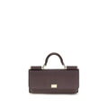 Dolce & Gabbana Brown Calf Leather Bos Taurus Shoulder Bag