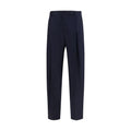 Pantalon en laine bleue Oves Aries Dolce & Gabbana
