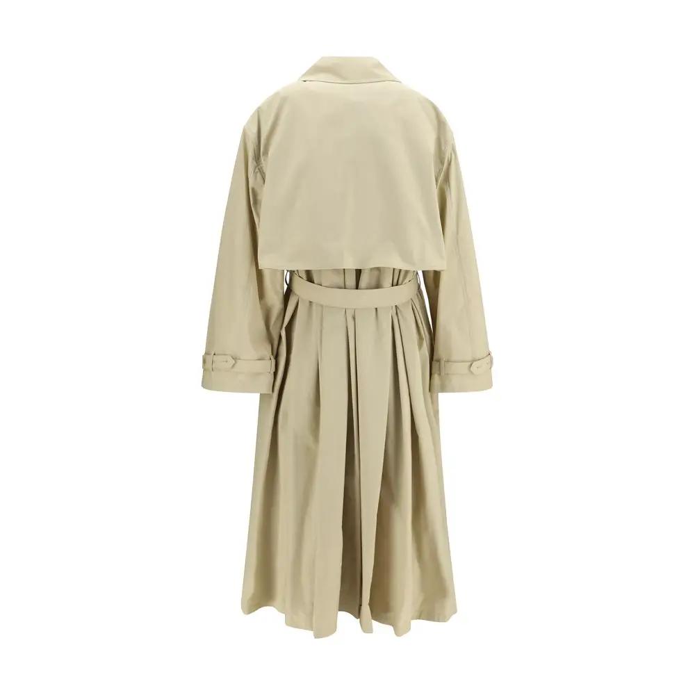 Calvin Klein Calvin Klein Beige Cotton Coat