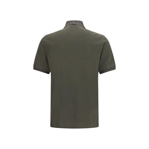 Brunello Cucinelli Brunello Cucinelli Bicolor Cotton Polo Shirt