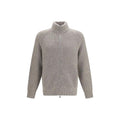 Brunello Cucinelli Brunello Cucinelli Gray Cashmere Cardigan