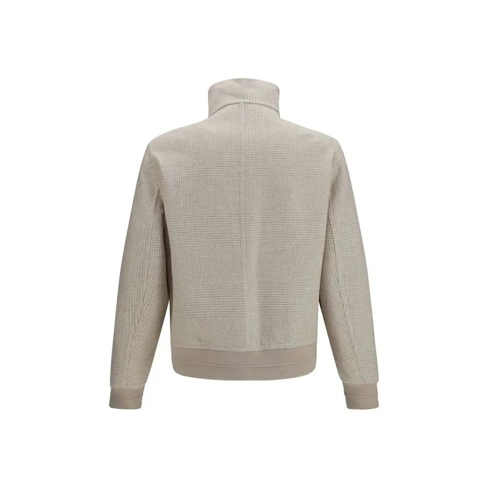 Brunello Cucinelli Brunello Cucinelli Beige Cashmere Full-Length Jacket