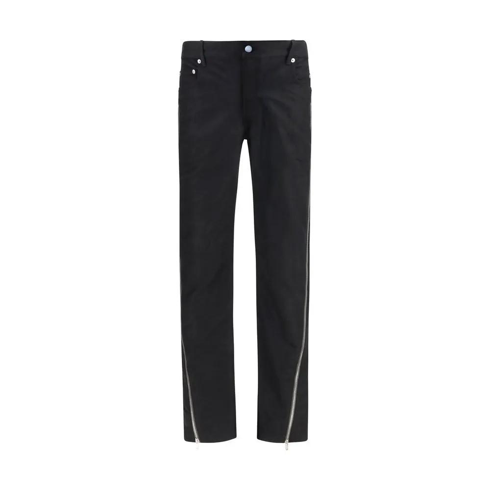 Rick Owens Rick Owens Black Wool Oves Aries Straight-Leg Jeans