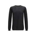 Rick Owens Rick Owens Black Wool Oves Aries Sweatshirt