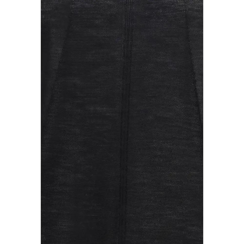 Rick Owens Rick Owens Black Wool Oves Aries Sweatshirt