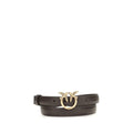 PINKO PINKO Bicolor Calf Leather Bos Taurus Regular Belt