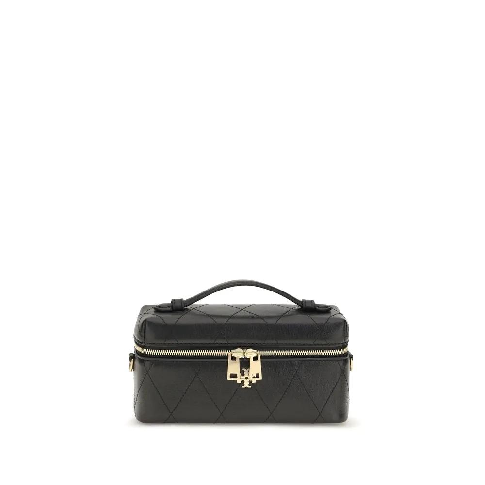 Tory Burch Tory Burch Black Calf Leather Bos Taurus Wallet