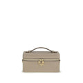 Tory Burch Tory Burch Gray Calf Leather Bos Taurus Wallet