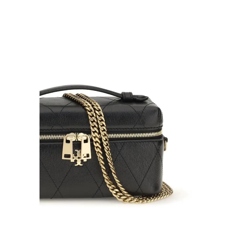 Tory Burch Tory Burch Black Calf Leather Bos Taurus Wallet