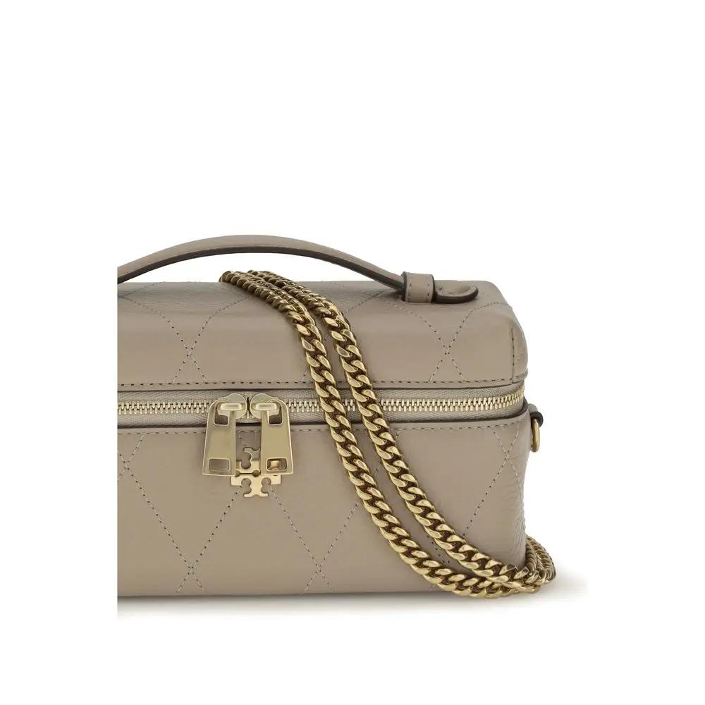 Tory Burch Tory Burch Gray Calf Leather Bos Taurus Wallet