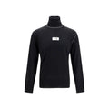 MM6 Black Wool Oves Aries Turtleneck