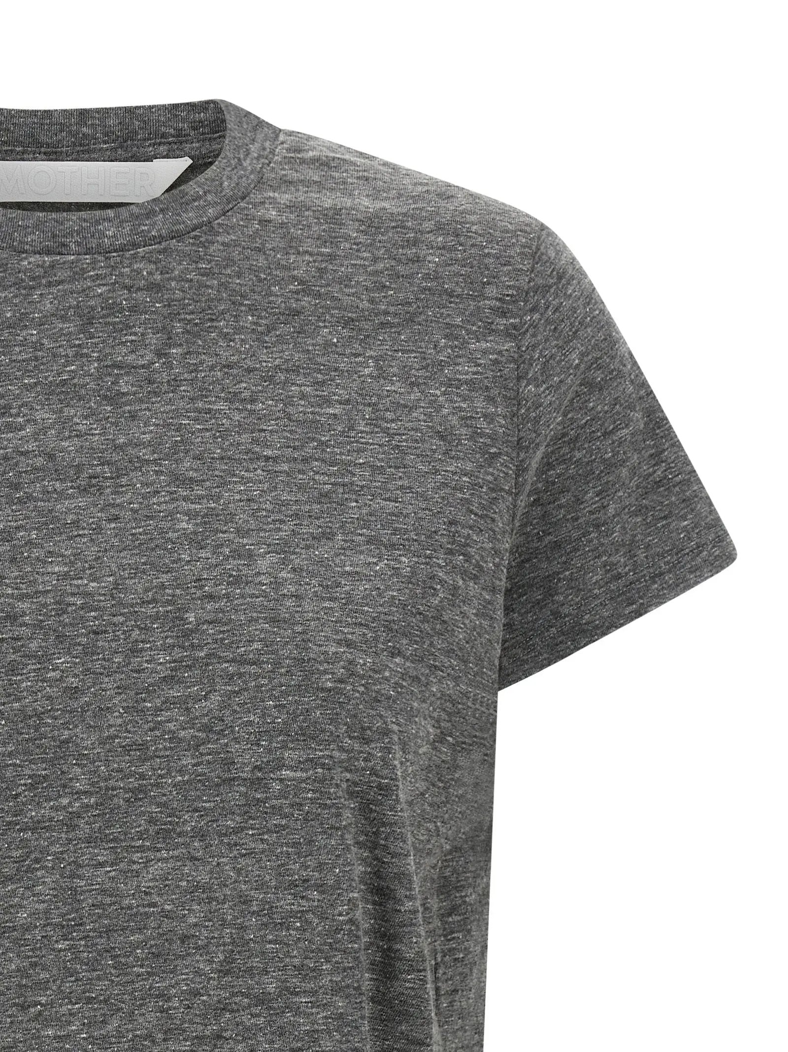 Mother Denim Gray Polyester T-Shirt