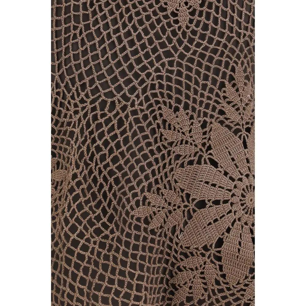 Chemisier Magda Butrym en coton marron