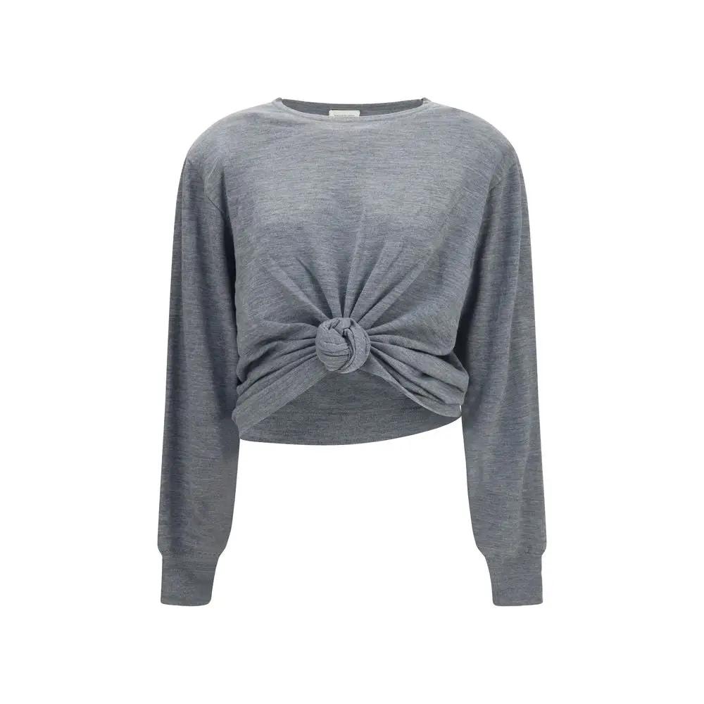 Magda Butrym Gray Wool Oves Aries Sportswear