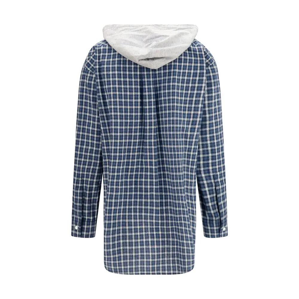 Chemise Miu Miu en coton bleu à motif