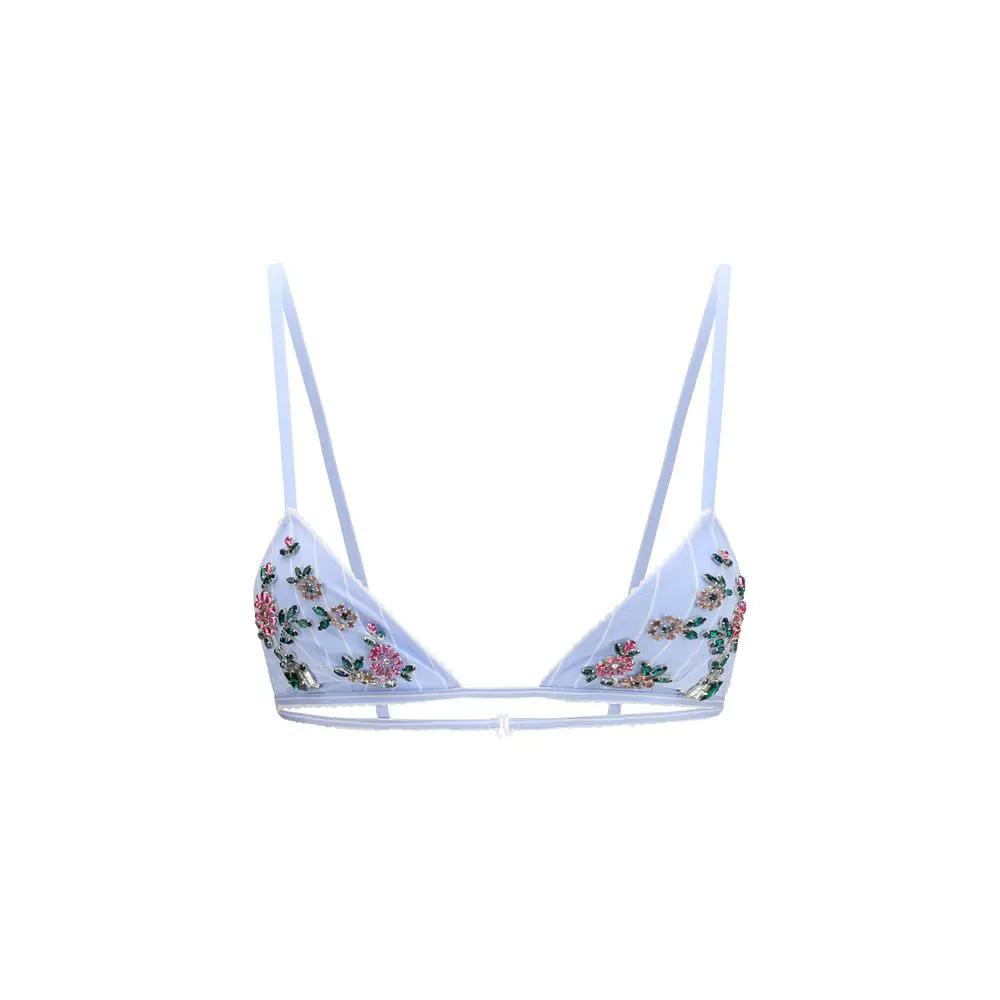 Dolce & Gabbana Blue Polyamide Bra
