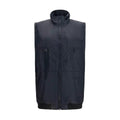 MM6 Black Polyamide Sleeveless Jacket