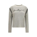 MM6 Gray Wool Oves Aries Sweatshirt