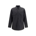 Chemise en laine grise MM6 Oves Aries