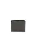 Ferragamo Black Calf Leather Bos Taurus Wallet