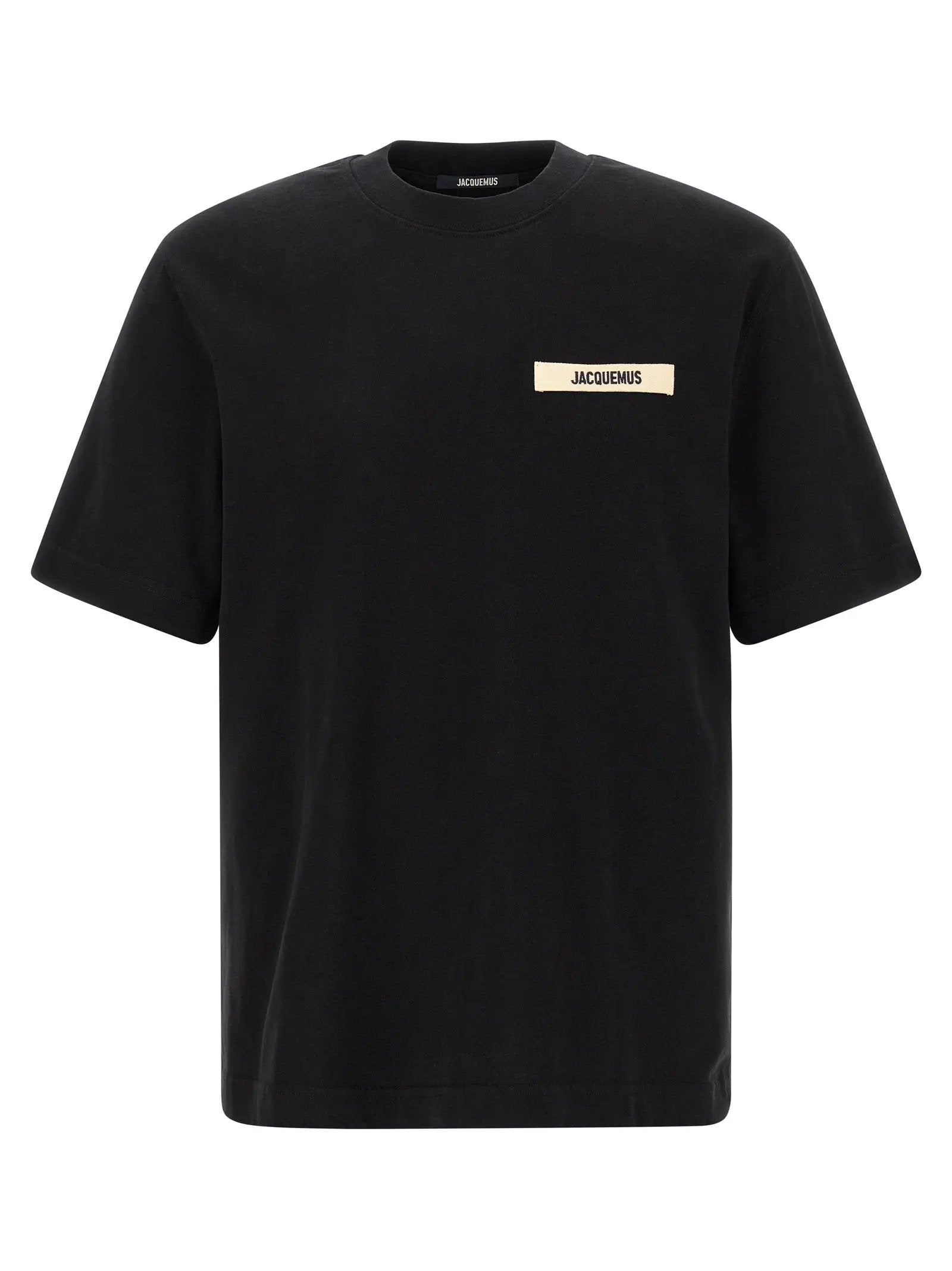 Jacquemus Black Cotton T-Shirt