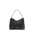 Prada Black Calf Leather Bos Taurus Shoulder Bag