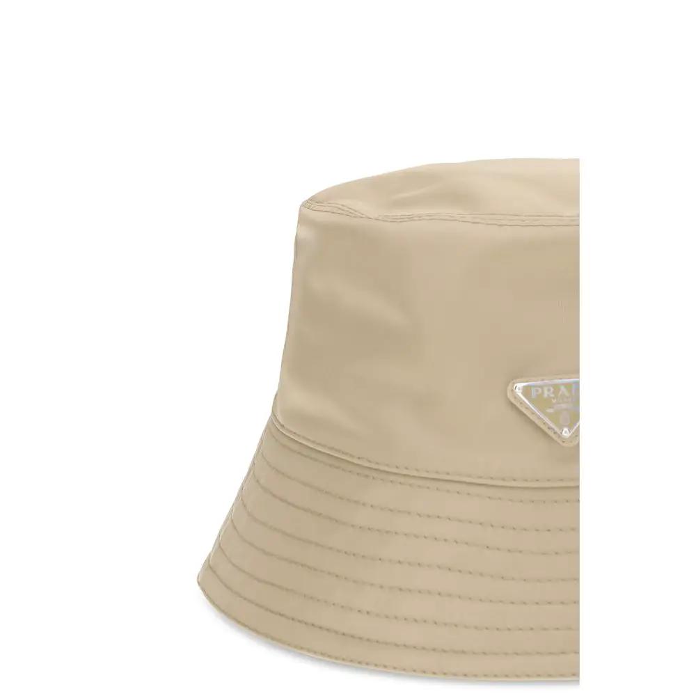 Prada Beige Polyamide Bucket Hat