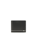 Portefeuille Ferragamo Bos Taurus en cuir de veau noir
