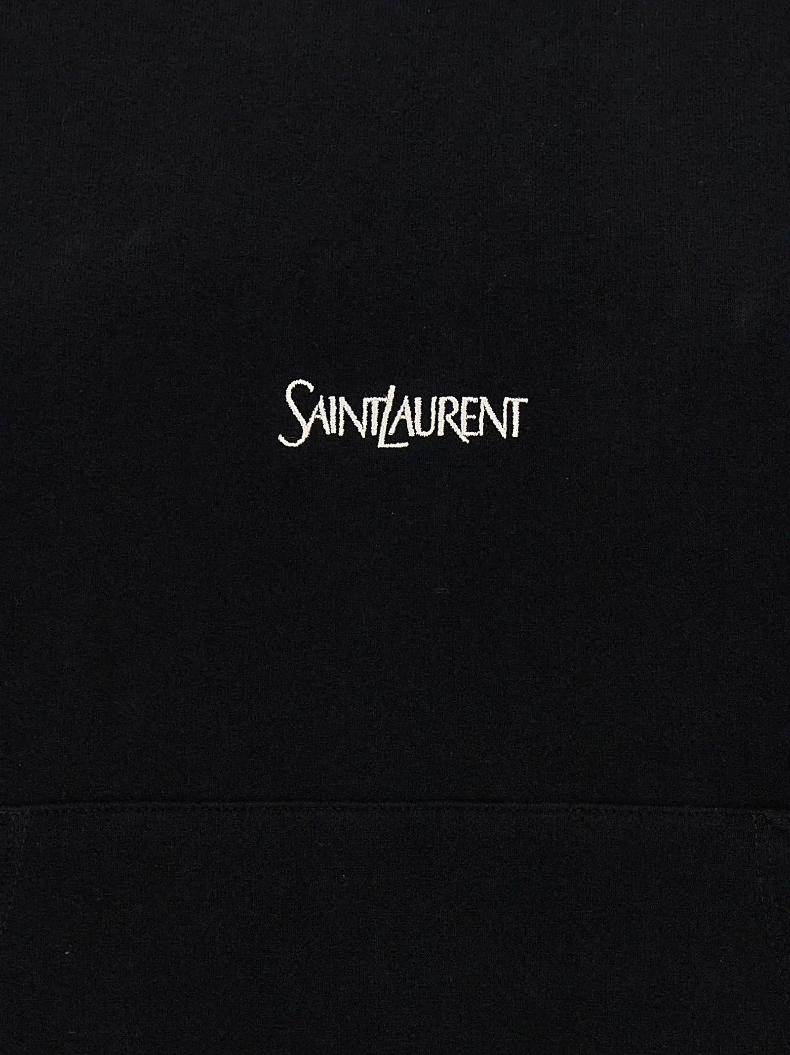 Saint Laurent Bicolor Cotton Sweatshirt