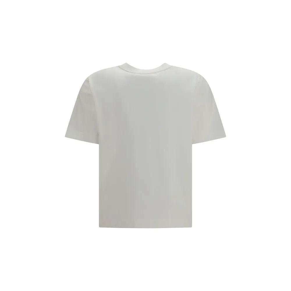 Burberry White Cotton T-Shirt