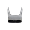 Tom Ford Gray Modal Sport Bra