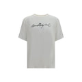 T-shirt en coton blanc MM6