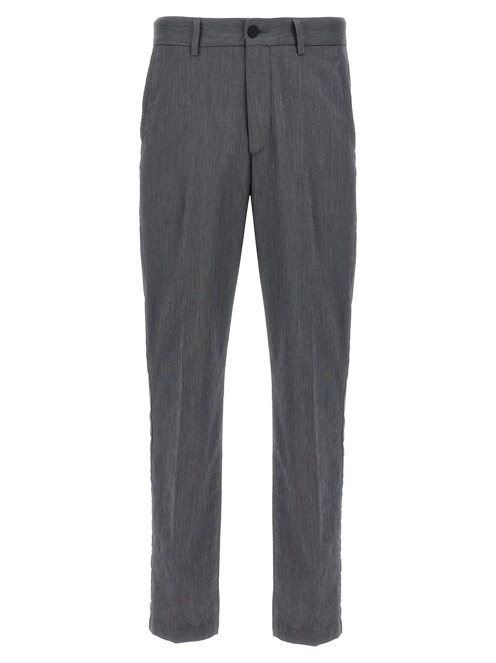 Hugo Boss Blue Cotton Casual Pants