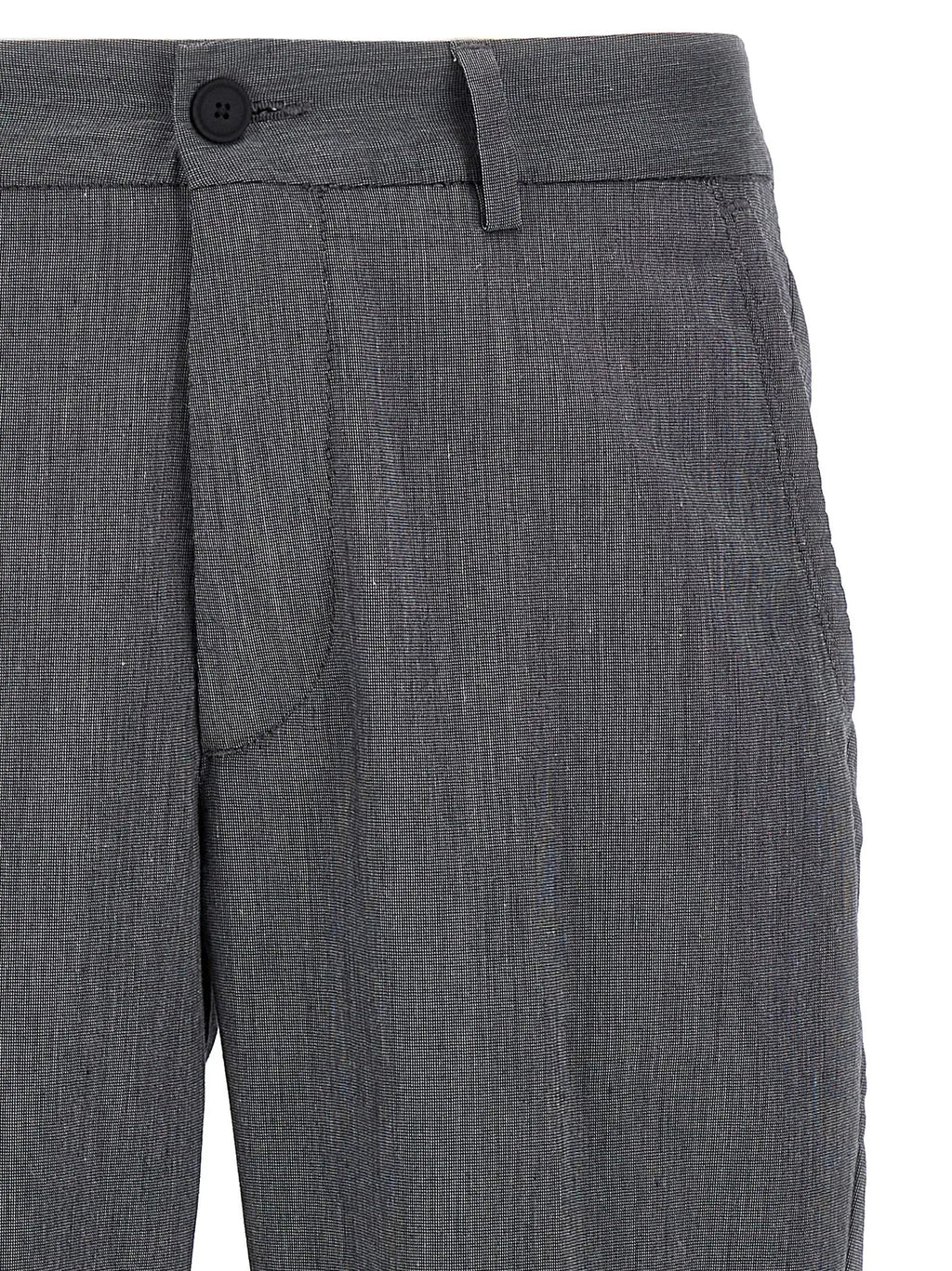 Hugo Boss Blue Cotton Casual Pants