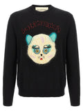Valentino Garavani Black Cotton Cardigan